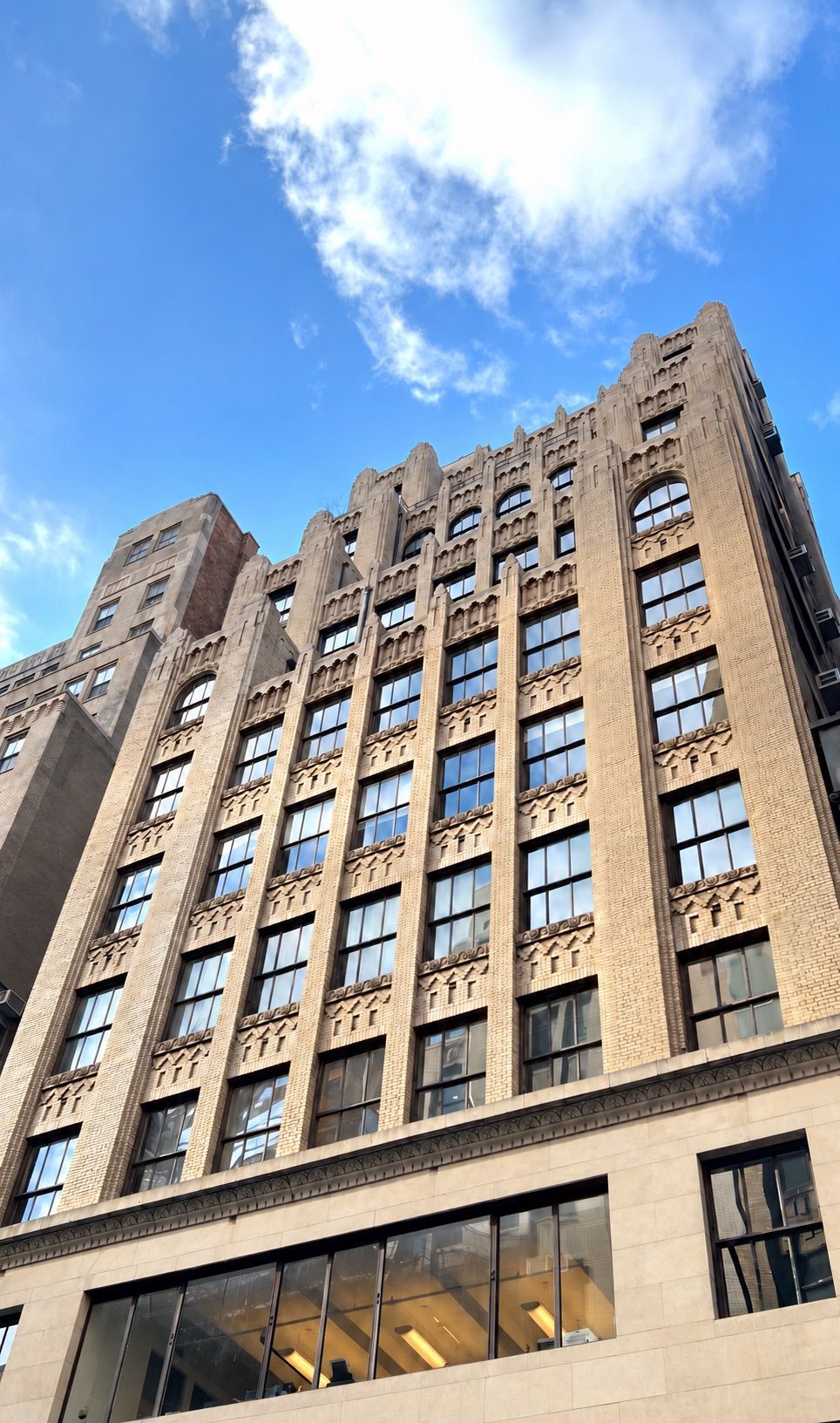 236 West 30th Street Gothic facade